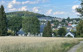 Ferienwohnung Greifenbach, Gartennutzung, Haustiere willkommen